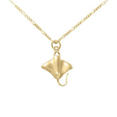 Manta Ray Sterling Silver with 14K Vermeil Plate Set VSE079 - DiveSilver Jewelry
